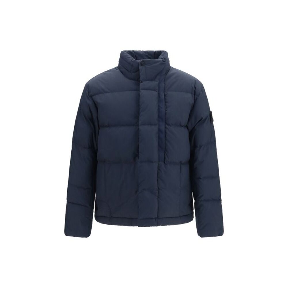 Stone Island Men Cotton Nylon Tela Jacket